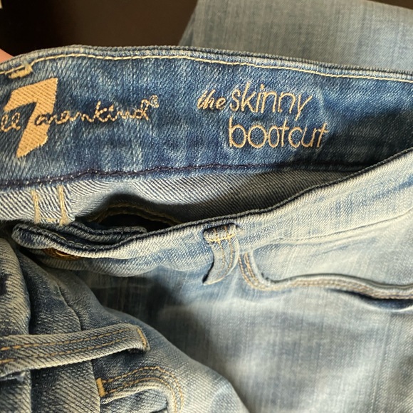 7 For All Mankind Skinny Bootcut - Picture 2 of 4